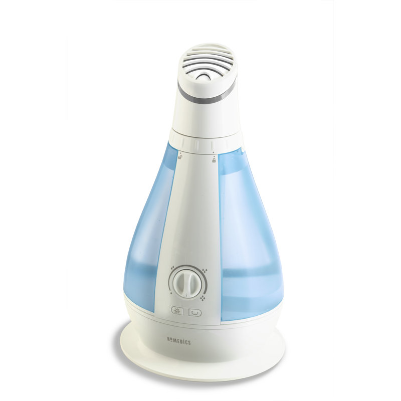 HOMEDICS Oscillating 1 Gal. Cool Mist Ultrasonic Tabletop Humidifier